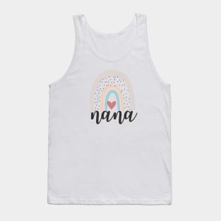 Pastel Rainbow Nana Tank Top